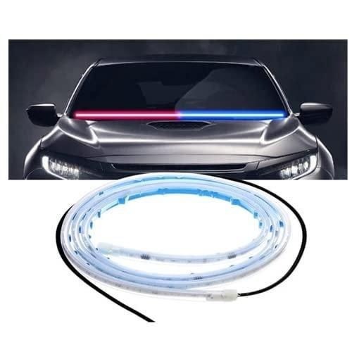 Flexible Car Police Light Flasher – 120cm LED Emergency Strobe Strip