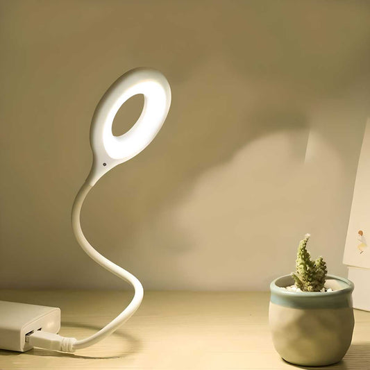 LED Light Flexible USB Clip-On Desk Lamp – 20 LED Reading Light