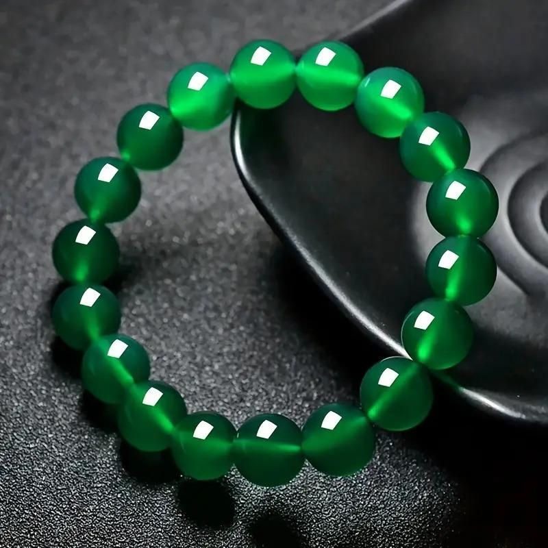 Embrace Elegance & Positive Energy with the Green Jade Bracelet (Pack of 2)