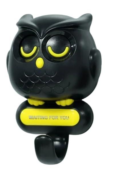 Decorative Owl Key Holder with Strong Magnet – No Drilling Needed