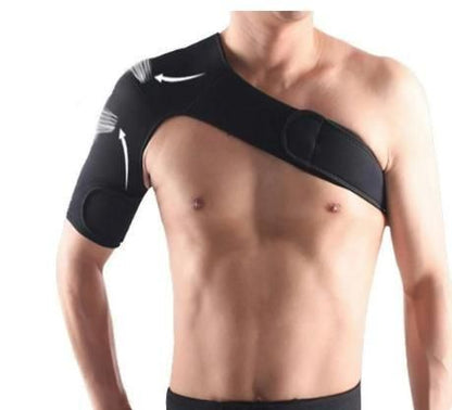 SPOSAFE Adjustable Shoulder Support Back Brace – Lightweight Strap for Rotator Cuff, Frozen Shoulder & Pain Relief