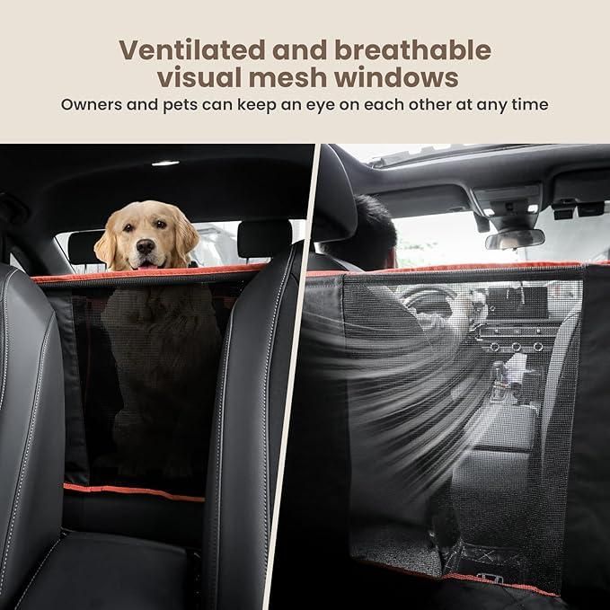 Dog Car Seat – Waterproof & Breathable Booster Seat for Medium & Large Dogs