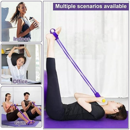 Yoga Pedal Puller Resistance Band – Full-Body Workout & Strength Training Equipment