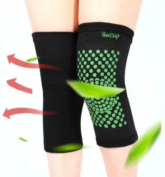 Coldproof Heated Knee Brace – Elastic Knit Sports Joint Protection Sleeve