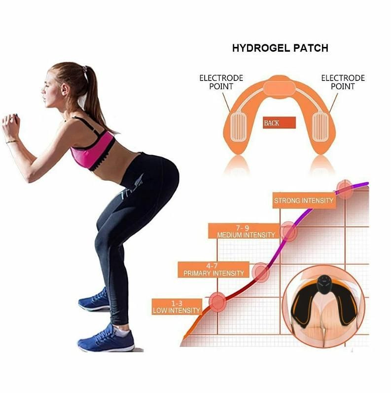 Electric Buttock Trainer – Muscle Stimulator for Hip Lifting & Firming