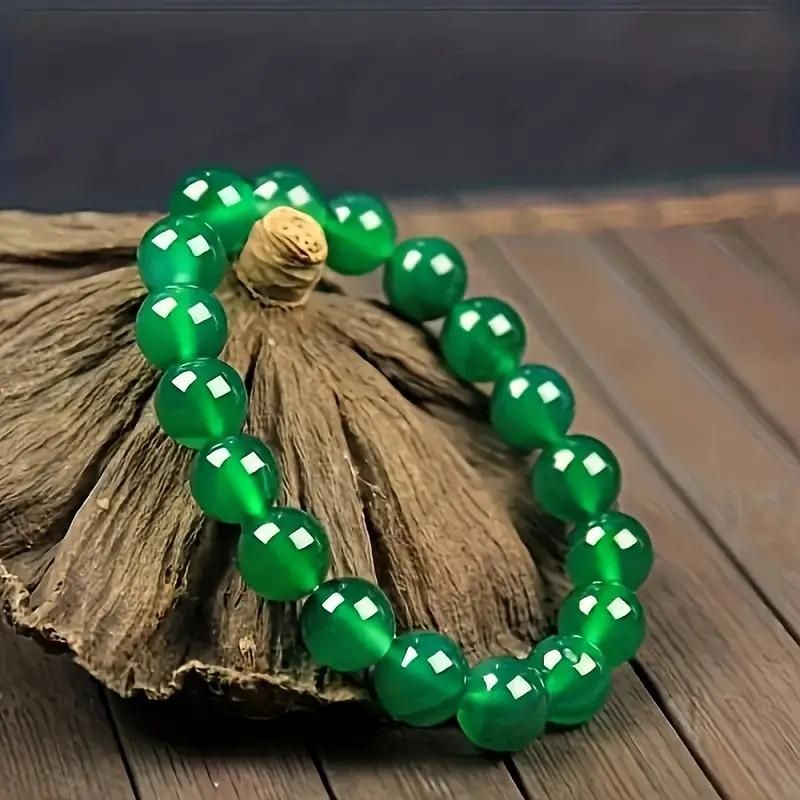 Embrace Elegance & Positive Energy with the Green Jade Bracelet (Pack of 2)