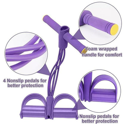 Yoga Pedal Puller Resistance Band – Full-Body Workout & Strength Training Equipment