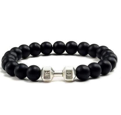 Black Matte Agate Onyx Beads Bracelet (Pack of 2) – Stylish & Healing Energy Protection Bracelet for Men & Women