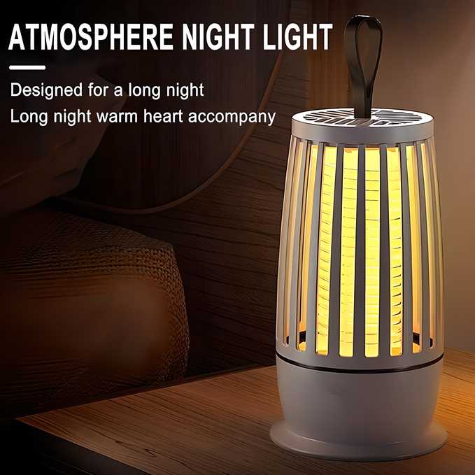 LED Mosquito Killer Lamp – Electronic Bug Zapper & Flies Catcher