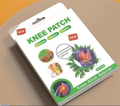 Knee Pain Relief Patches (Pack of 10) – Herbal Therapy for Joint & Muscle Comfort