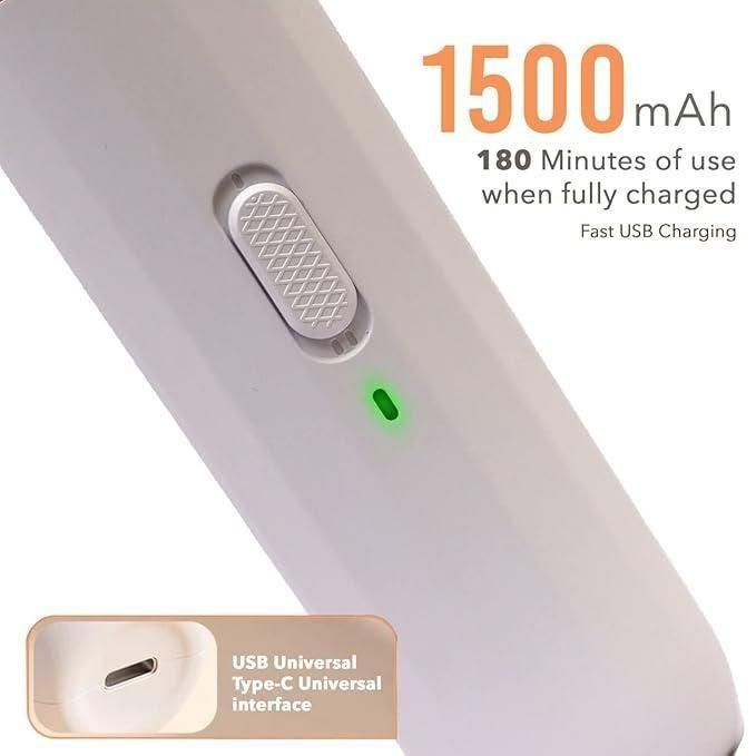 Rechargeable Foot Callus Remover - Wireless Foot Grinder for Smooth Feet & Home Pedicure