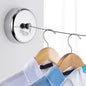 Stainless Steel Retractable Clothesline – Space-Saving Indoor & Outdoor Dryer