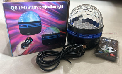 Galaxy Light Projector – Starry Sky LED Night Lamp with Nebula Effect & Remote Control for Kids & Adults Room Decor