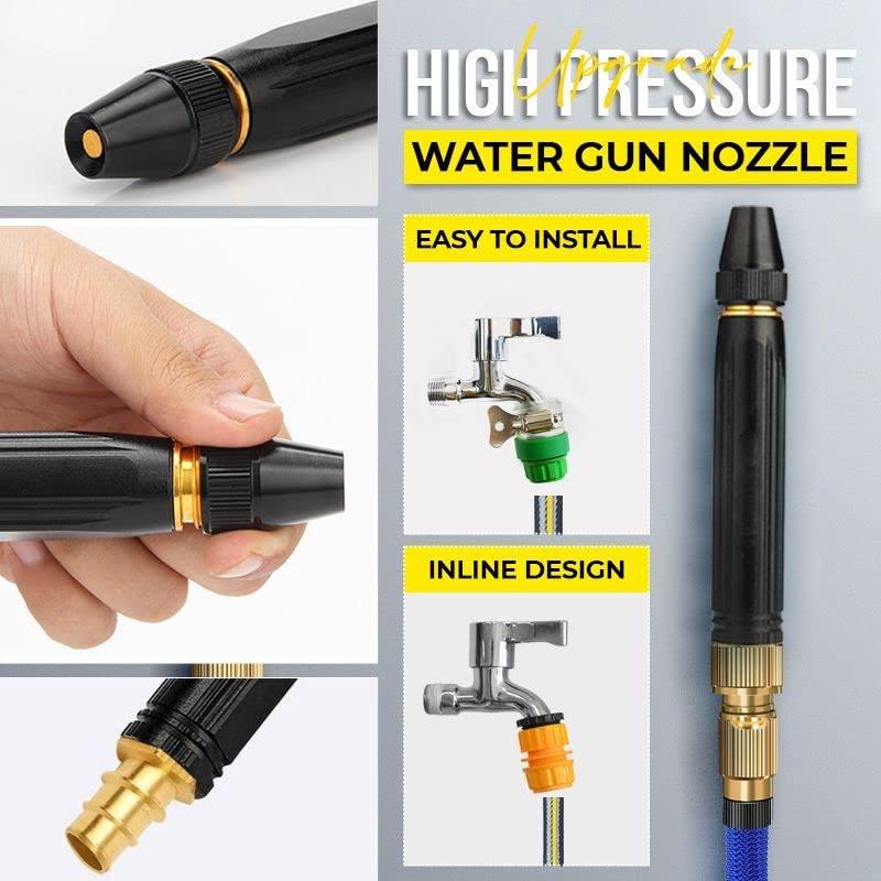 High-Pressure 3-Way Nozzle Sprayer for Power Washing – Garden Hose & Pressure Washer Attachment