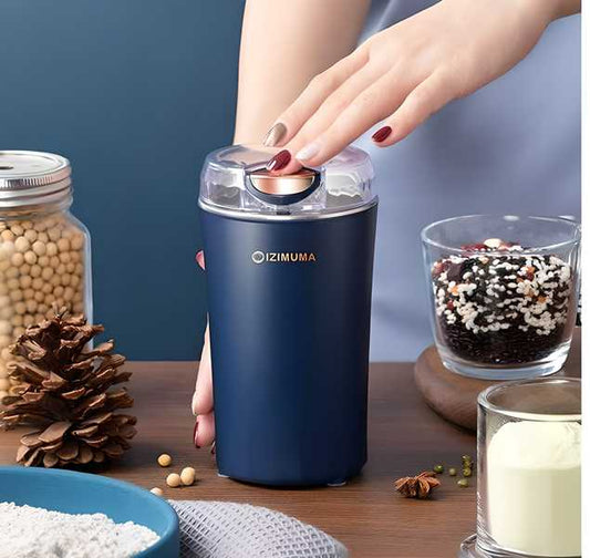 Electric Coffee Grinder – High-Speed, Stainless Steel Blades, Multi-Purpose for Coffee Beans, Spices & Nuts