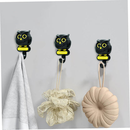 Decorative Owl Key Holder with Strong Magnet – No Drilling Needed