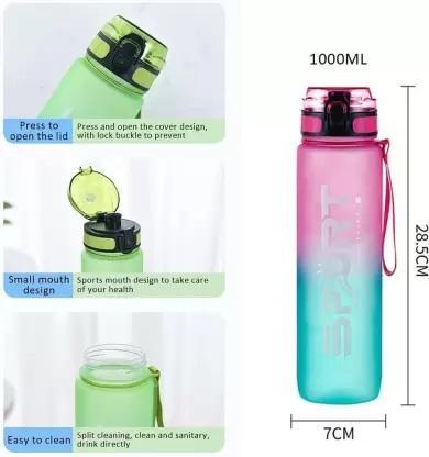 Sport Print Water Bottle – Leakproof & Durable Gym Bottle for Outdoor Use