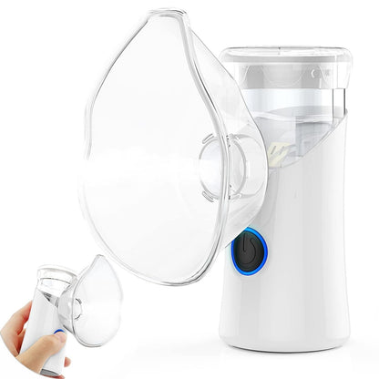 Portable Mesh Nebulizer for Kids & Adults – Lightweight, Quiet, and Easy to Use for Respiratory Relief