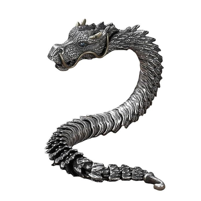 Dragon Scale Bracelet – Stylish & Unique Metal Chain Bracelet for Men & Women