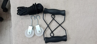 T Pulley Physiotherapy Set for Shoulder – Wall-Mounted Folding Pulley Pod for Shoulder Exercises