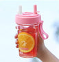 2-in-1 Hot & Cold Water Bottle – 1000ml | Double Straw & Cover