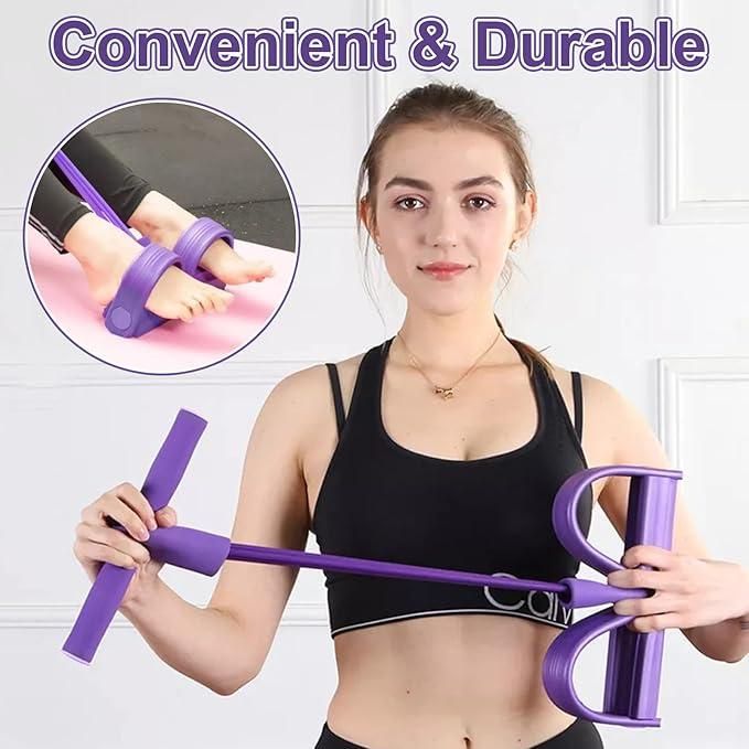 Yoga Pedal Puller Resistance Band – Full-Body Workout & Strength Training Equipment