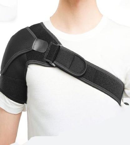 SPOSAFE Adjustable Shoulder Support Back Brace – Lightweight Strap for Rotator Cuff, Frozen Shoulder & Pain Relief