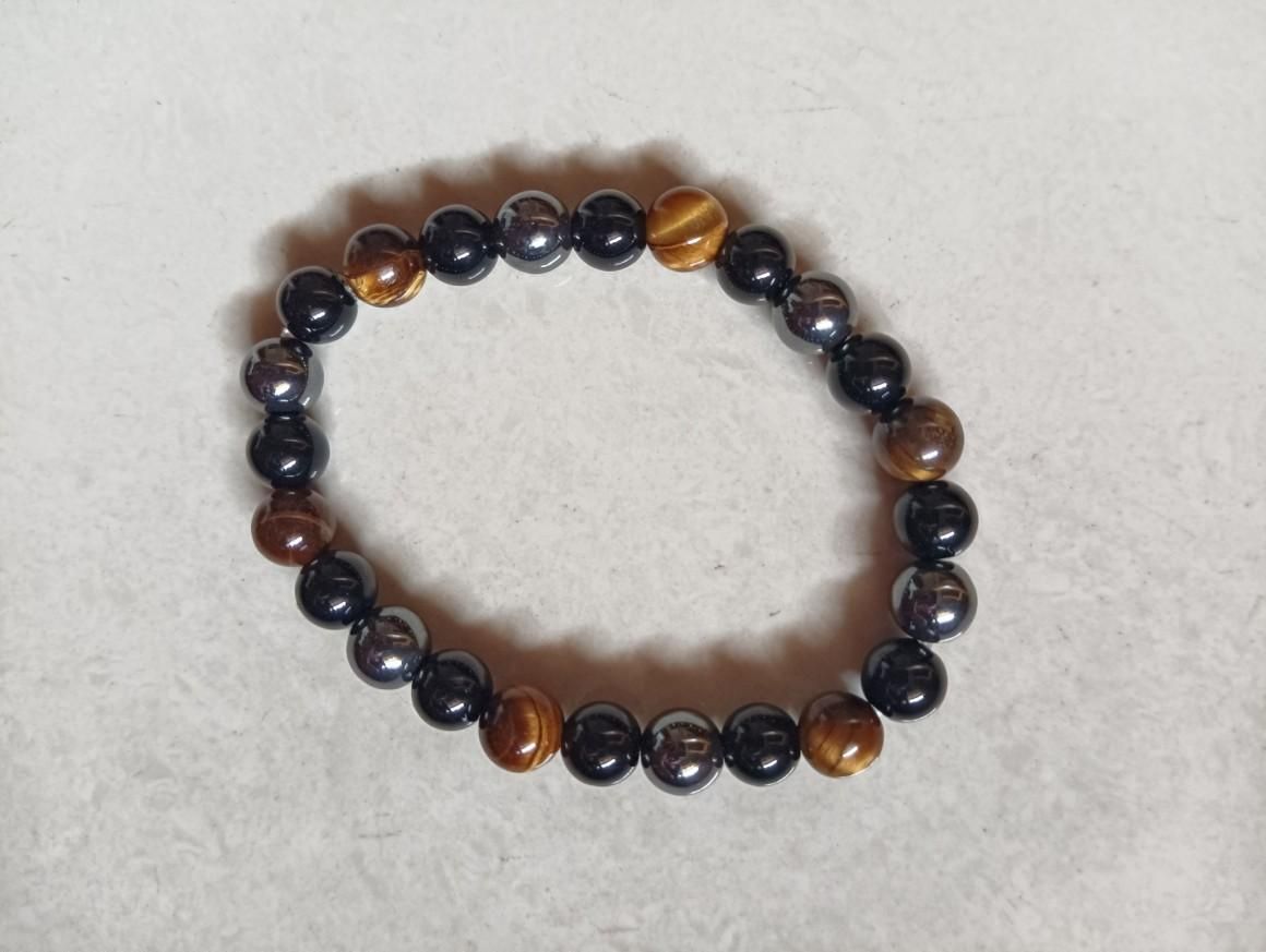 Shield Yourself with the Natural Black Tourmaline Triple Protection Bracelet