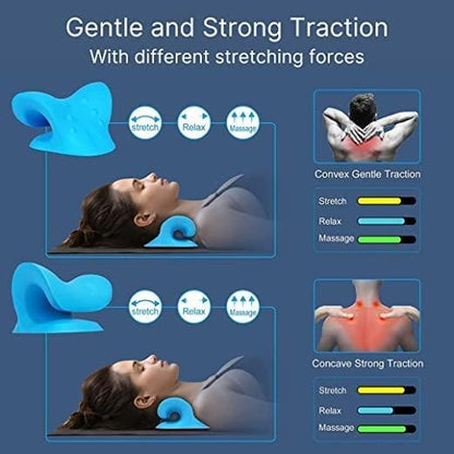 Neck and Shoulder Relaxer - Cervical Spine Alignment Posture Corrector