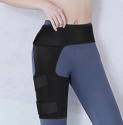 Hip Compression Brace – Support for Hamstring Injuries, Sciatic Nerve Pain & Muscle Recovery