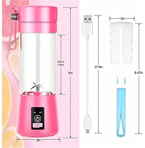 USB Rechargeable Bottle Blender Shaker – Portable Protein & Smoothie Mixer for Gym, Travel & Office