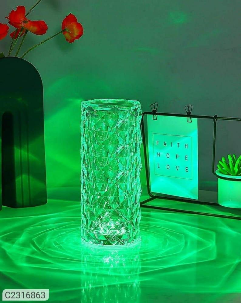 Color Changing Touch Lamp – Smart LED Bedside Lamp with Touch Control & USB Charging Port