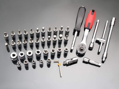 Multi-Purpose Combination Socket Tool Kit 46-in-1  – Complete Vehicle & Bike Maintenance Set