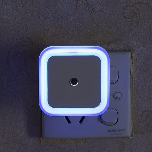 Smart Sensor LED Plug Night Lamp – Auto ON/OFF for Home & Bedroom