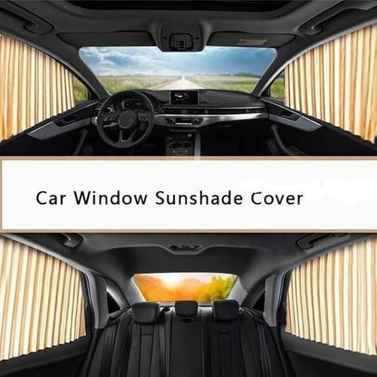 Car Thermal Magnetic Window Sunshade (Set of 4) – UV Protection & Heat Insulation