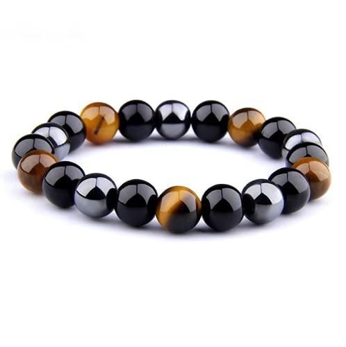 Shield Yourself with the Natural Black Tourmaline Triple Protection Bracelet