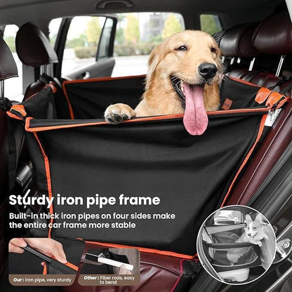 Dog Car Seat – Waterproof & Breathable Booster Seat for Medium & Large Dogs