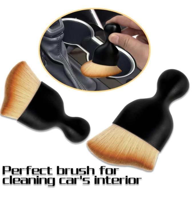 Car Interior Dust Brush – Soft Bristles for Dashboard & Vent Cleaning