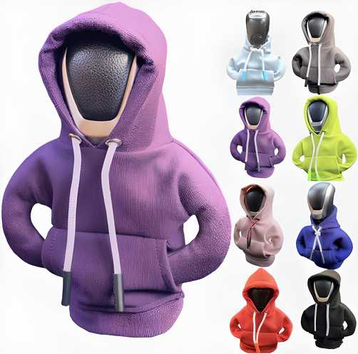 Car Gear Shift Hoodie Cover – Stylish & Protective Gear Knob Sleeve