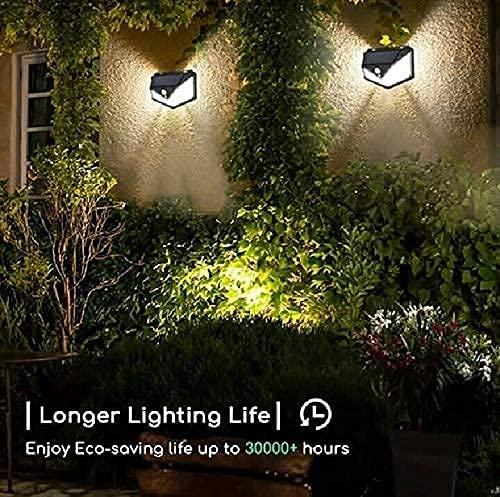 100 LED Solar Motion Sensor Light – Bright Outdoor Security Lamp