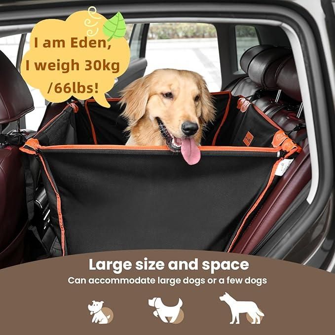 Dog Car Seat – Waterproof & Breathable Booster Seat for Medium & Large Dogs